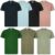 Acid Wash Cotton Jersey Crew Neck T-Shirt (7 Colours Available) – w/Code