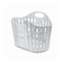 Addis Fold Flat Laundry Basket, Grey & Mint, 38L