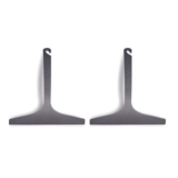 Addis Glass Shower Squeegee, Metallic, 20 Cm, 2-Pack