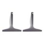 Addis Glass Shower Squeegee, Metallic, 20 Cm, 2-Pack