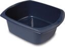 Addis Large Washing Up Bowl 9.5L Capacity In Ink Blue, 38 x 32 x 14 cm