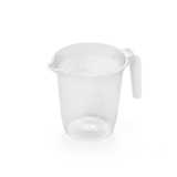 Addis Plastic 1 Litre Measuring Jug with Handle, Clear