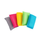 Addis Super Sponge 5 Pack, 100% Microfibre, Non-Scratch