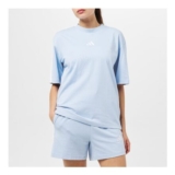 Adidas Essentials 3 Stripe T-Shirt Womens