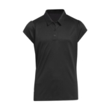 Adidas Girls Performance Polo Shirt, Black, 7-8 Years