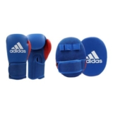Adidas Junior 6oz Boxing Gloves and Focus Mitt Set