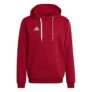 Adidas Mens Ent22 Pull Over Hoodie Power Red, Size M