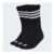 Adidas Unisex Cushioned Crew Socks, 3-Pair Pack, Black/White, 6.5-8