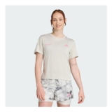 Adidas Womens Own the Run Melange T-Shirt Orbit Grey XL