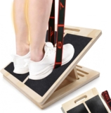 Adjustable Slant Board, 500 lb Weight Capacity, Professional Stretch Board Resistance Bands (Assisted Training) for Stretching Calf Muscles, Ankles, Suitable for Home, Gym, Physiotherapy Room