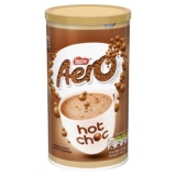 Aero Instant Low Fat Hot Chocolate, No Artificial Flavours, Vegetarian 288g Jar – S&S £2.37
