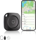 Air Tracker Tag Item Finder Compatible with Apple Find My APP (iOS Only), Luggage Tags with Sticky Adhesive, 100dB Alarm Volume, Smart Tag for Bags, Anti-Lost Tag Finder for Travel, Electronics