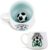 Aitsite Christmas Gifts for Dad from Daughter Son, Funny Football Mug for Daddy, Daddy Mug with 3D Football Ball, Funny Fathers Day Gift, Novelty Ceramic Coffee Cup for Men, Birthday Gifts for Dad