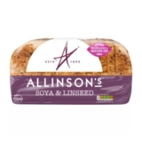 Allinsons Soya and Linseed Sliced Seeded Bread 750g