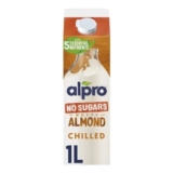 Alpro Almond No Sugars Chilled Drink 1L