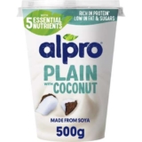 Alpro Soya Yoghurt Alternative, Coconut /Plain / Greek Style/ Vanilla 500g