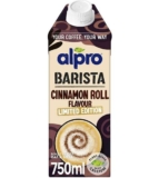 Alpro barista cinnamon roll flavour. Limited edition 750ML