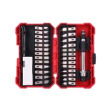 Amazon Basics 29-Piece Hobby Knife Set, Red