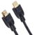 Amazon Basics 4K HDMI Cable 0.9m – 18Gbps High Speed with Ethernet, 4K60Hz, 2160p, Black