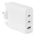 Amazon Basics Fast Charging USB C Nano GaN Wall Charger, 120W 3-Port for Laptops, Tablets, Phones, White