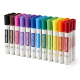 Amazon Basics Low-Odor Dry Erase Whiteboard Markers, 12 Assorted Colours, 36 Count