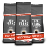Amazon Der-Franz Espresso Coffee, Whole Bean, 3 x 500 g