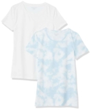 Amazon Essentials 2 Pack Womens Regular-Fit Short-Sleeve Crew Neck T-Shirt S