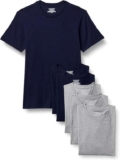 Amazon Essentials Mens Slim-Fit Cotton Crew Neck – Pack of 6 – Size XL