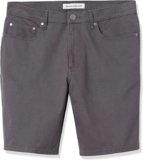 Amazon Essentials Mens Straight Fit 9 Stretch Shorts – Grey Size 33W