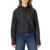 Amazon Essentials Womens (Demis Pick) Modern Oversized-Fit Cropped Denim Button-Down Shirt, Black, Size Small
