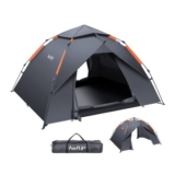 Amflip Camping Tent Automatic 3 Man Person Instant Tent Pop Up