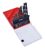 Amtech F1100 13 Piece high speed steel (HSS) drill set – large