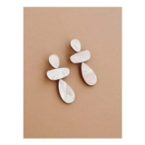 Ana Earrings in Mother of Pearl – Seconds