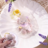 Anboor Dog Squishy Toy, Ultra Soft Premium Silicone Teddy Dog Squeeze Fidget Toys Stress Relief for Kids Adults Autism Birthday Gifts