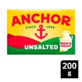 Anchor Unsalted Butter 200g