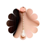 Aneneiceera Vintage Baroque Pearl Drop Tassel Earrings