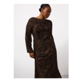 Animal Print Divore Midaxi Dress 8