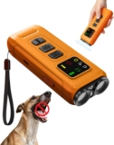 Anti Barking Device for Dogs,Ultrasonic Dog Sound Deterrent, Dog Training Device to Help Reduce Barking 50ft Range, Dual Frequency Modes, Available Outdoor & Indoor