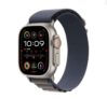 Apple Watch Ultra 2 – GPS Cellular, 49mm Titanium Case with Blue Alpine Loop – Medium