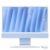 Apple iMac 2024, Apple M4 Chip, 10-Core CPU, 10-Core GPU, 16GB RAM, 512GB SSD 24 Inch in Blue, MWV33B/A Automatic Discount At Checkout