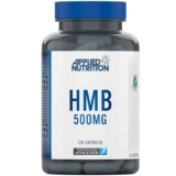 Applied Nutrition HMB Supplement – HMB 500mg Capsules, Metabolite of Leucine, for Muscle Growth & Repair (120 Capsules – 60 Servings)