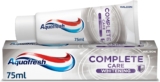 Aquafresh Complete Care Whitening Fluoride Toothpaste. Helps Restore Your Teeths Natural Whiteness. Actively deep Cleans and freshens Whole Mouth.