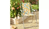 Argos Home Folding Metal Garden Chair – Lemon – Free C&C