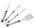 Argos Home HM 3 Piece Stainless Steel Extra Long BBQ Tool Set. Free C&C