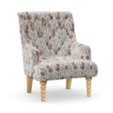 Arianna Tulip Print Occasional Armchair
