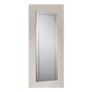 Aripa Clear Rectangular Art Deco Style Frameless Mirror