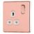 Arlec 13A 1-Gang SP Switched Socket Rose Gold with White Inserts (755RU),£ 4 .00 Inc Vat Was £8.00