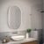 Artika Royce Oval LED Chrome Mirror with Demister – Discount at Checkout From 11/05/26)