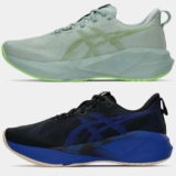 Asics Mens Novablast 5 Road Running Shoes, Black or Cold Moss – Size 7-14 / Other Colours £96.80 With Code