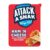 Attack a Snak Ham N Cheese Wrap Kit with Tomato Ketchup 86g